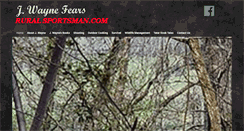 Desktop Screenshot of jwaynefears.com